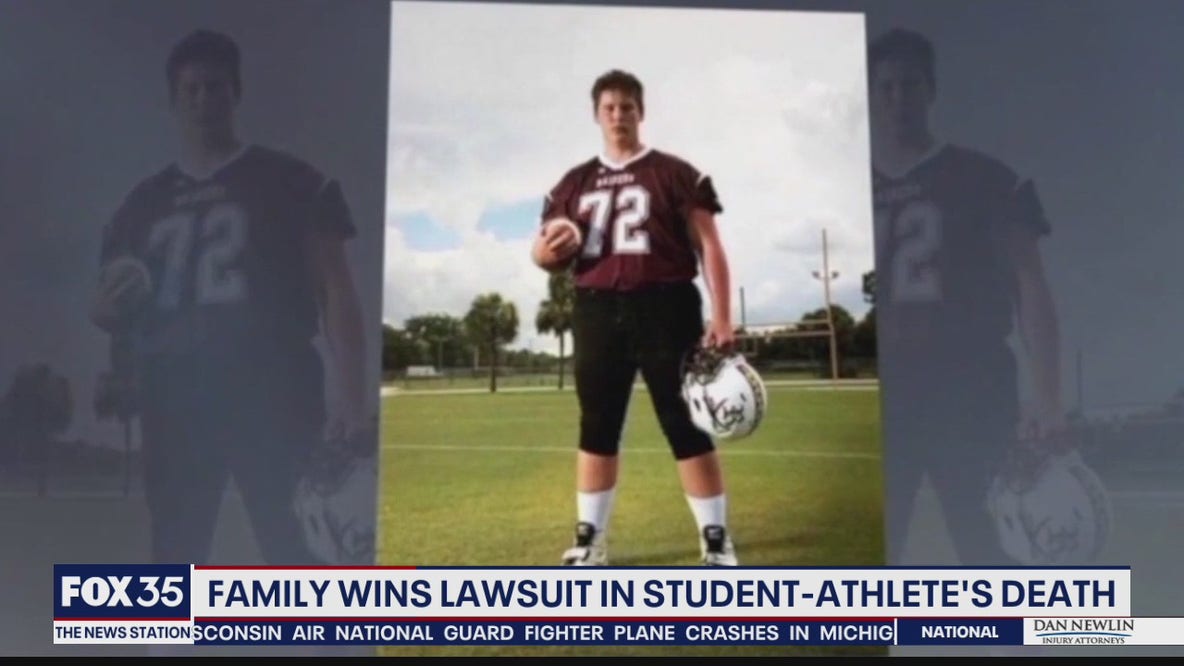 Family wins lawsuit in student-athlete's death